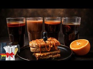 Coffee Workshop | Dark Chocolate & Ginger Ale Cold Brew | Chipotle Corn & Cheese Sourdough Sandwich