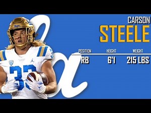 Carson Steele | #𝟛𝟛 | UCLA Bruins Running Back