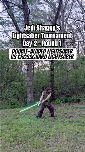 DOUBLE-BLADED LIGHTSABER vs CROSSGUARD LIGHTSABER #lightsaber #starwars