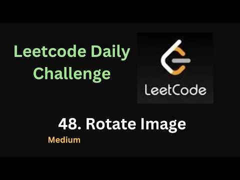 Rotate Image | Leetcode - 48