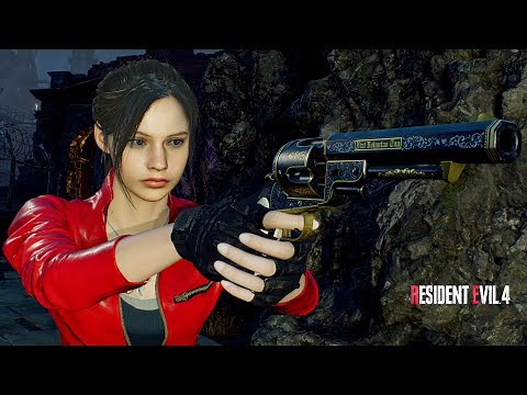 Claire Redfield Unleashed: SFX & Voice Mod Fully Aggressive Walkthrough | RE4 Remake