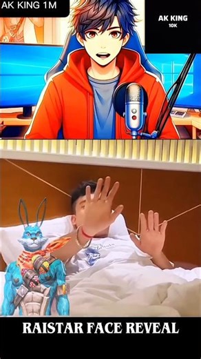 Rai Star face reveal 2026 #rai star #Short Trending #badga99ff #M1NX #TondeGamerb #totalgaming