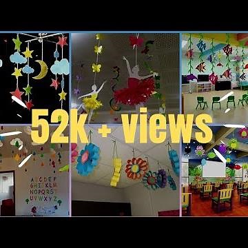 20+ Classroom hanging ideas||Hangings|| Classroom hanging ideas for kid||Classroom decoration||