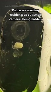 49K views · 47 reactions | As reported by NBC News, Police are alerting homeowners after discovering small hidden cameras placed in yards—potentially used by burglars to scope out security weaknesses. Authorities urge residents to inspect their properties and report any suspicious devices.  Watch more: https://msft.it/6181SRMac #HomeSecurity #CrimeAlert #NeighborhoodWatch #BurglaryPrevention #HiddenCameras | MSN | Facebook
