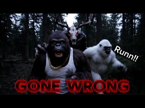 (GONE WRONG) BIGFOOT & YETI GET ATTACKED BY A WENDIGO!