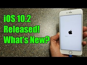 iOS 10.2 Released! What's New?