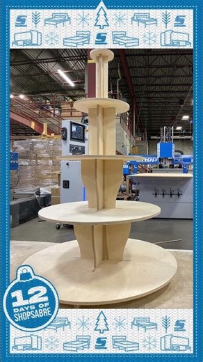 This Christmas tree–shaped table kicks off day two celebrating the 12 Days of ShopSabre