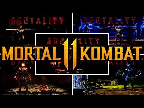 MK11 BRUTALITY KOMBOS FOR *ALL* CHARACTERS!! (1080p 60 FPS) ULTIMATE EDITION (MORTAL KOMBAT 11) 2022