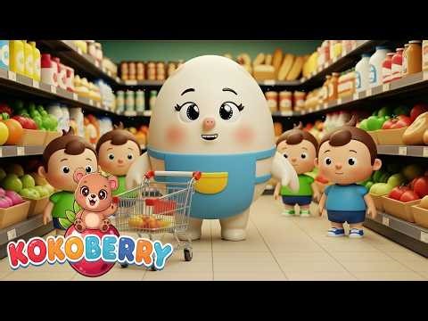 Humpty Dumpty Grocery Store Song – Fun Kids Nursery Rhyme & Play