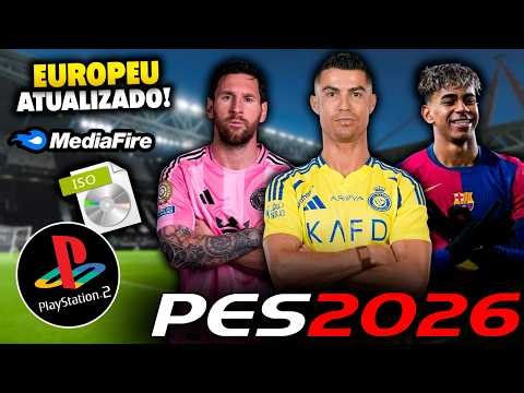 NEW PES EFOOTBALL 2026 PS2 DIRECT LINK FREE DOWNLOAD (PS2, AETHERSX2, PCSX2)