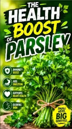 The Health Boost of Parsley