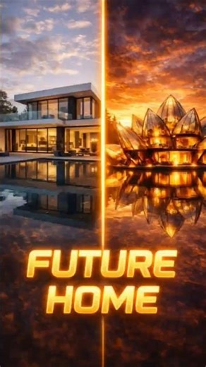 Inside a $500M Futuristic Crystal Lotus Villa | Luxury Homes of the Future #short