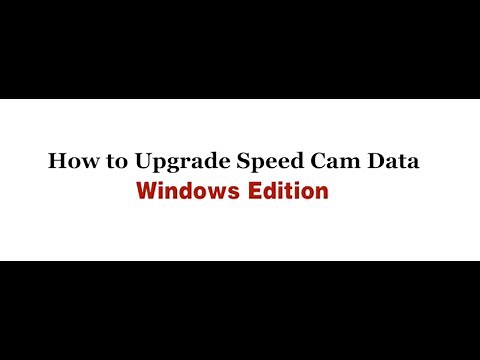 Thinkware Dash Cam: Updating Speed Cam Data on Windows