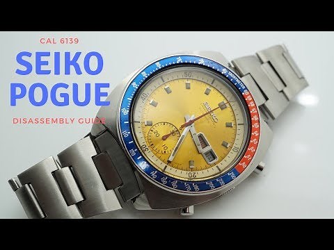 Seiko " Pogue " - Disassembly Guide - Part 1 - Casing Strip Down