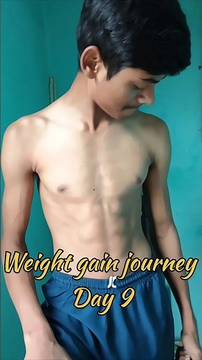 “From Skinny to Strong 💪 | Weight Gain Journey Day 9 Transformation!