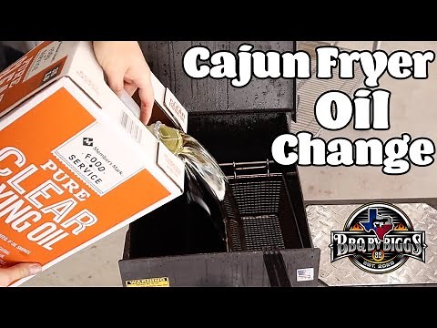 How to Change the Oil in a Cajun Fryer - RV Works 4 Gal Fryer