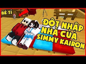 THỬ THÁCH ĐỘT NHẬP CĂN NHÀ CỦA MÈO SIMMY VÀ KAIRON TRONG MCPE*HIHA QUẬY NHÀ CỦA MÈO SIMMY VÀ KAIRON