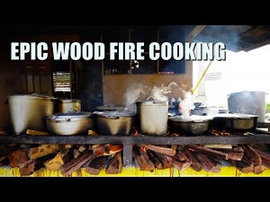 Epic Wood Fire Cooking Street Food