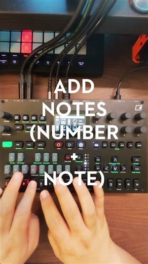 How to make Generative Melody with Elektron Tonvekr #dawless #synth #soundscape #synthesizer #music