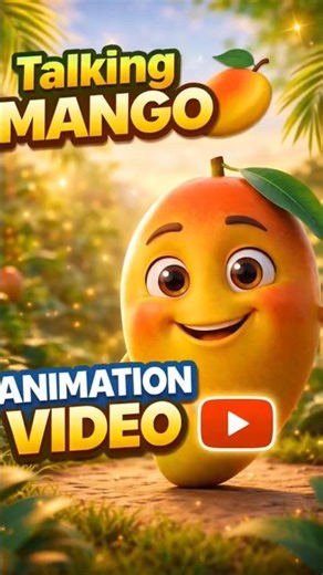 Talking Mango Animation Video #talkingmango #mango #mangovideo #shorts #viral