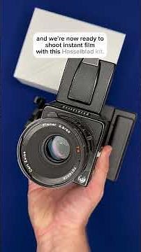 NONS H-1 Instant Back for Hasselblad Film Test - 500CM 80mm Zeiss Planar - Blue Moon Camera Review