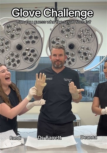 Glove Challenge: Guess the Scrub Tech Identity