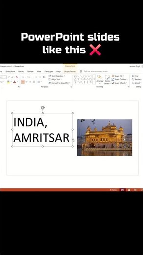 Powerpoint Tutorial For Beginners! ✨️💯 #ppt #powerpoint #presentation #student