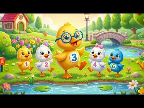 Một Con Vịt Cạp Cạp Cạp - LK Nhạc Thiếu Nhi 4K Chú Vịt Con Lông Vàng - Hoạt Hình Thiếu Thi Cho Bé