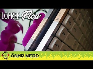 Ultra 𝓒𝓡𝓔𝓐𝓜𝓨 🍦 Typing ASMR ⌨ LOFREE FLOW Low-Profile Keyboard Unboxing & Sound Test! [soft spoken]
