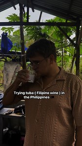 Tuba is a Filipino fermented and lightly alcoholic beverage obtained from the sap of different species of palm trees such as nipa and coconut palm. Tubâ has existed in the Philippines since pre-colonial times and is one of the few remaining authentic items of the Filipino culture.🫶🏻🔆 | Mary and Brandan