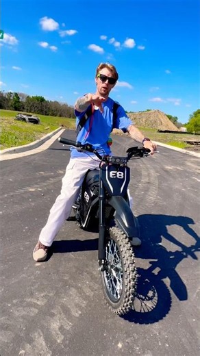 How to wheelie your electric pit bike! #ebike #wheelie #stunt #dirtbike ￼