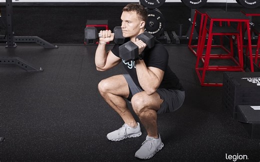 How to Do Dumbbell Front Squats for Leg Mass & Strength | Legion