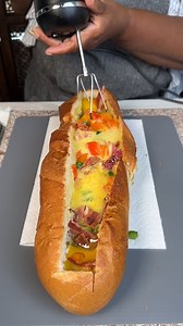 Breakfast bake in bread. I love this breakfast. | Ryan R Experiments