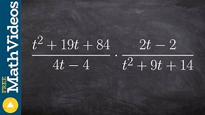 Multiply two rational polynomial expressions