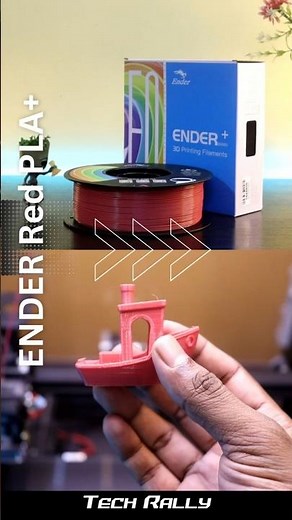 Creality Ender PLA Plus Filament unboxing and testing #3dprinted #unboxing #asmr