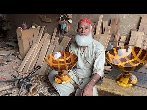 How to Make a Segmented Bowl || Wood-turning into Segment BOWL || Segmented Wood Turning