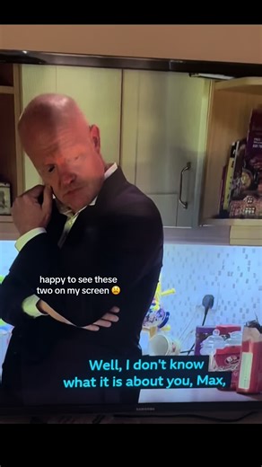 Max and Stacey's Emotional Reunion in EastEnders