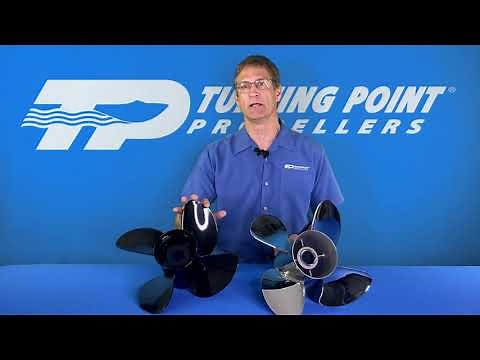 About Turning Point's Industry Leading 4 Blade Boat Propellers