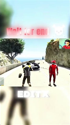 TECHNO GAMER CAR RACE CHETTING 😂 #ujjwal #technogamer #shorts