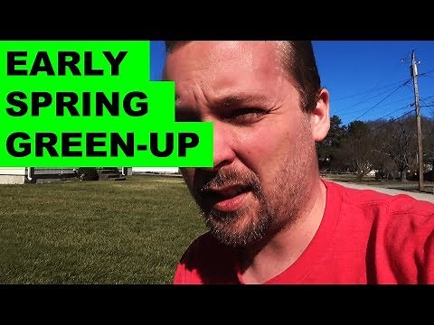 Early Spring Green-Up Tips and Tricks