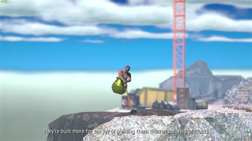 【Getting over it】拯救手残 最新版重力控制mod 掘地求升