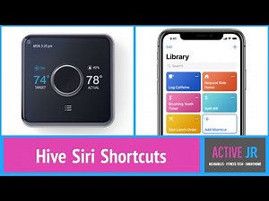Hive Home Siri Shortcuts, Almost HomeKit support for the smart heating product