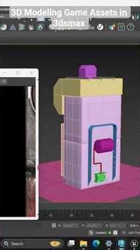Create Game Assets in 3dsmax | How to Model it. #3d #gameassets