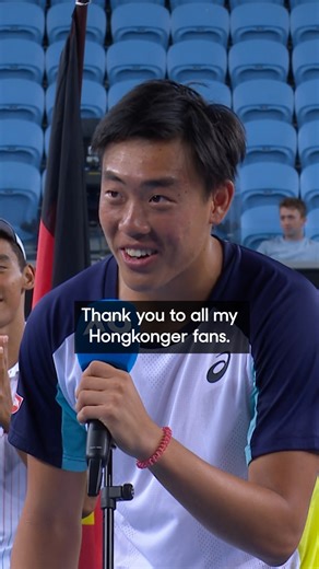 History made! 🇭🇰 AO junior doubles champion Coleman Wong has secured his first Grand Slam main-draw win at the #USOpen | Australian Open