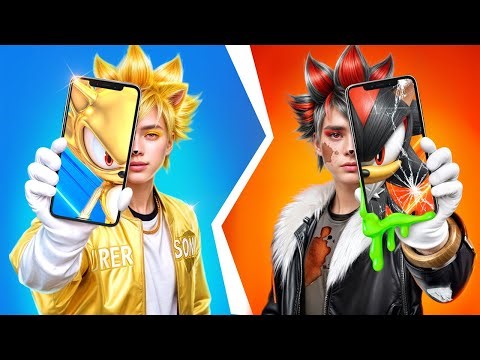 ¡Sonic MILLONARIO contra Shadow POBRE! ¿Cómo convertirse en Super Sonic?