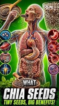 What Happens to Your Body When You Eat Chia Seeds Every Day?🌱| Benefits & Risks #health #didyouknow