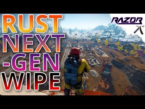 Rust Console Next-Gen Chad Rock Wipe ☢️ PS5, XBOX Stream 302