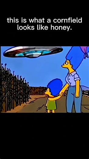 A ufo on the Simpsons episode clip