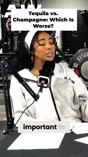 🍾 Tequila or Champagne? But let’s really talk about what drinking does to your gut and your mental health 👀 On Season 2, Episode 5 of the RAW Pod, we break down the gut–brain connection, the hidden sugar in alcohol, and how your drink choices can impact everything from mood to digestion. 🎙️ Episode drops TODAY 🗓️ Wednesday, January 22 ⏰ 8 PM ET 📺 YouTube If you’re watching this snippet, trust us—you’ll want the full conversation. ✨ Loving the looks? Shop 👉 www.itsrawactive.com 👯‍♀️ Follow