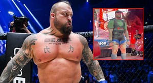 Eddie Hall reacts to bitter rival breaking his 500kg deadlift record as he plots next MMA move after debut KO